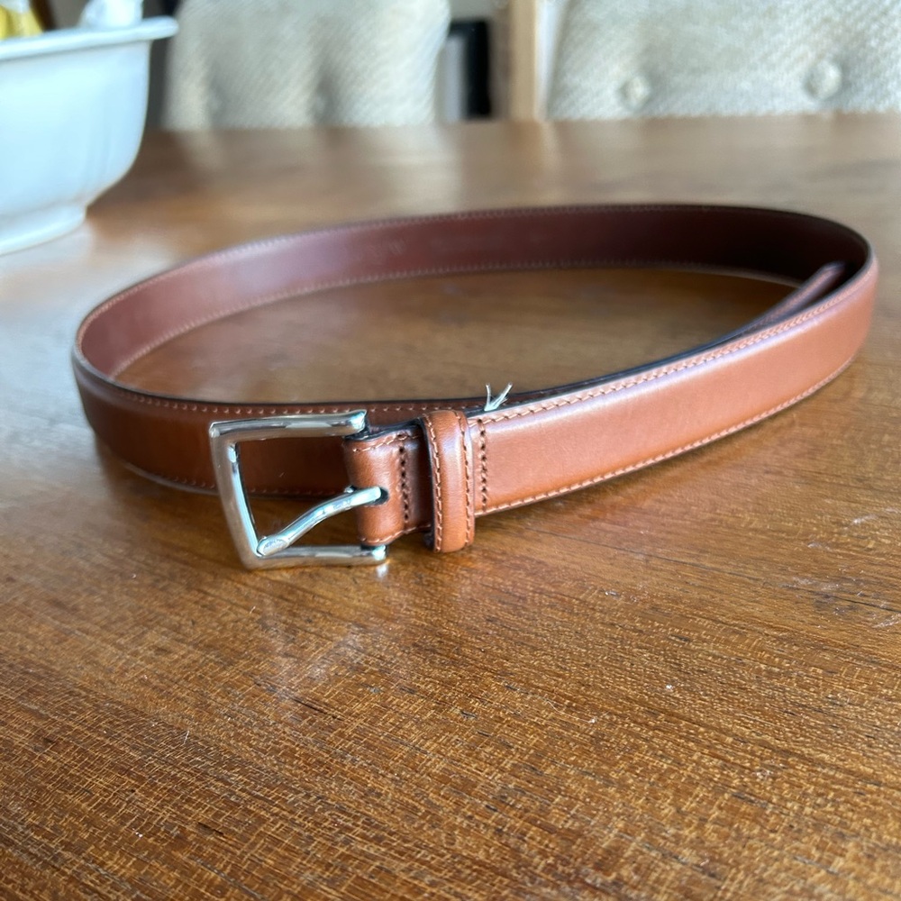 J. Crew belt 100% leather